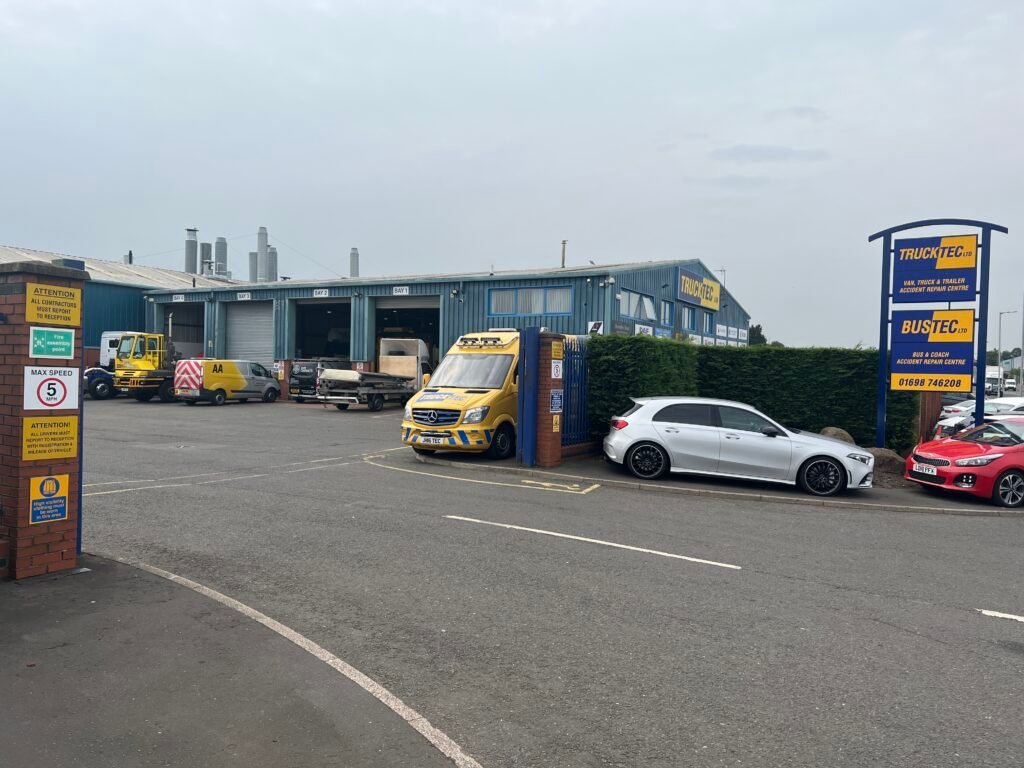 Inside Trucktec’s Bellshill commercial vehicle workshop